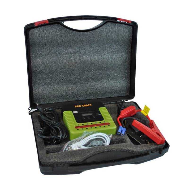 Käivitusabi ja kompressor 12000 mAh Procraft JSAP-12, 600A (stardiabi-akupank) - Pilt 2