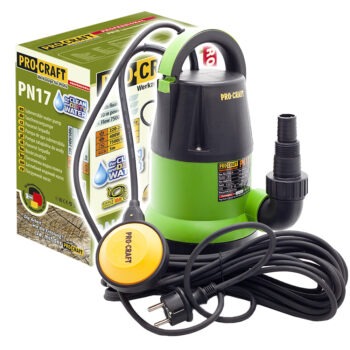 Procraft PN17 sukelpump mustale veele, 400 W