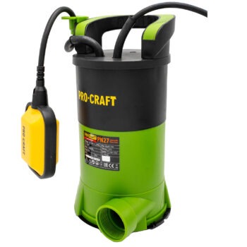 Procraft PN27 madala imutasemega sukelpump, puhtale veele, 750 W