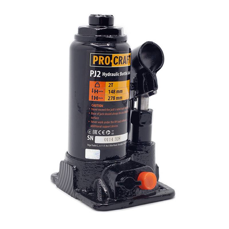 Procraft PJ2 hüdrauliline pudeltungraud, 2 t - Pilt 2