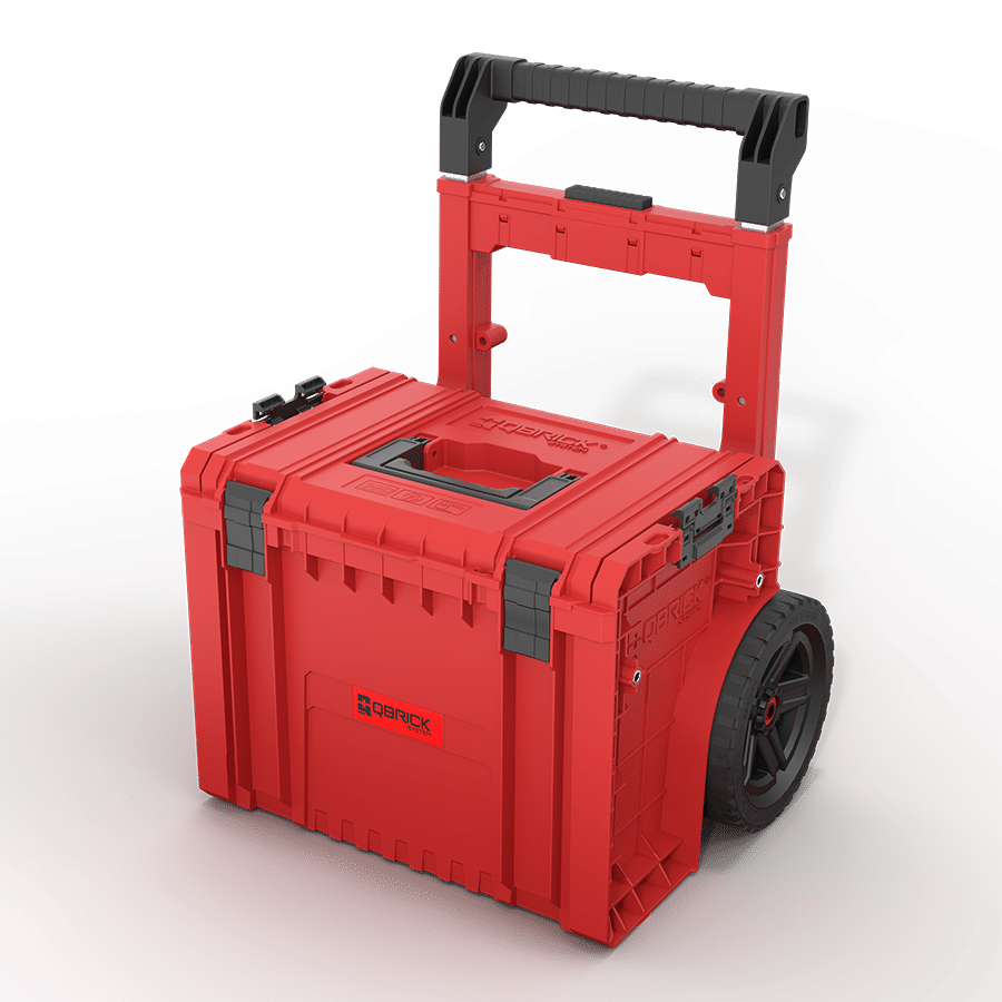 Tööriistakäru PRO Cart 2.0 PLUS, RED ULTRA HD (Qbrick System), 29 L