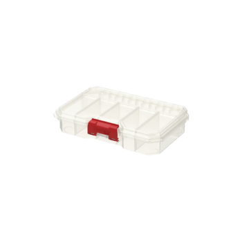 Sortimendikarp Qbrick Compact M, läbipaistev, 220x144x45mm