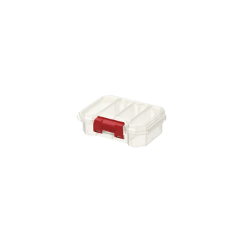 Sortimendikarp Qbrick Compact S, läbipaistev, 144x109x45mm
